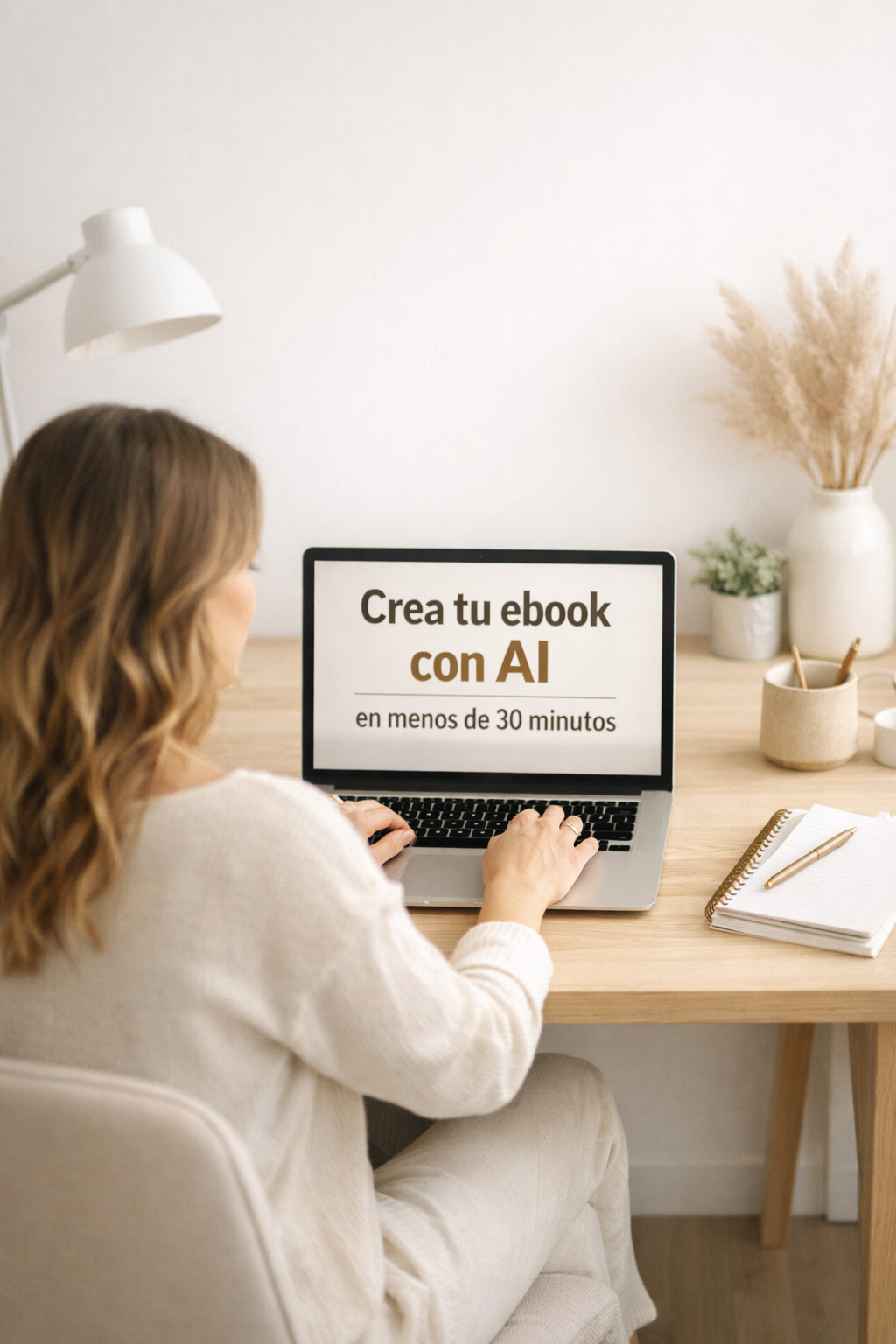 Crea tu ebook con AI en menos de 30 minutos + 4 bonos de REGALO
